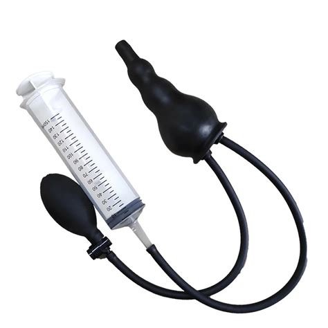 WETIPS Tap N De Silicona Para Inflar Expansor Anal Enema Rectal Lavado