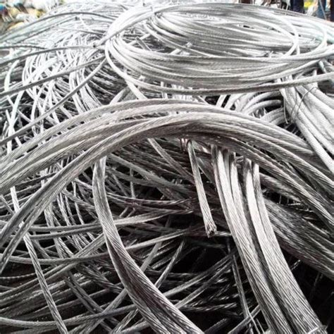 Aluminium Silver Aluminum Cable Wire Scrap For Melting Size M At