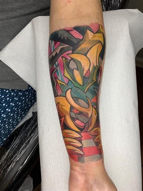 Got This Giratina Tattoo At The Beginning Of This Month Im So Happy