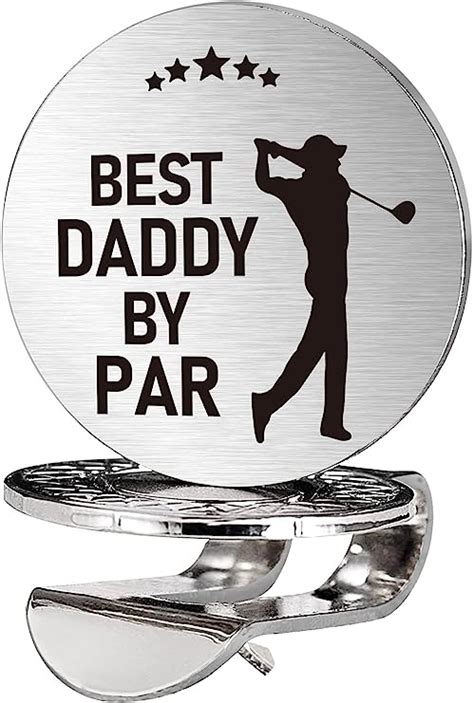 Review Advivio Best Daddy By Par Funny Golf Ball Marker With Magnetic