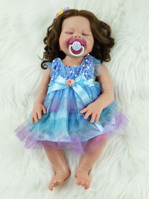 Amazon Zlgkjk 18 Reborn Sleeping Baby Doll Realistic Full Body