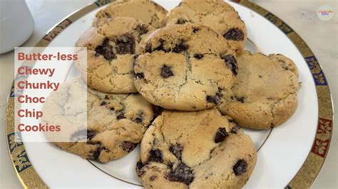 How to Make Divine Butter less Chocolate Chip Cookies کوکی های شکلاتی