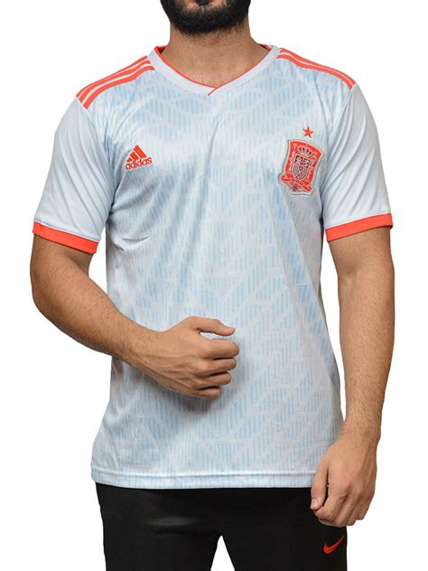 Spain National Team - Half Sleeves - Away Jersey – Fasilite Athleisure