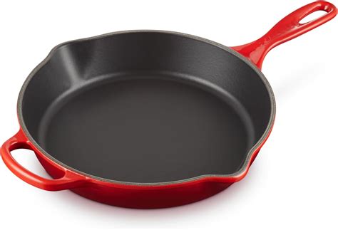 Le Creuset Signature Hohe Brat Und Servierpfanne Aus Gusseisen F R