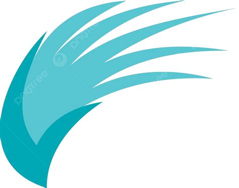 Blue Birds Wing Iconflat Style Birds Artificial Heavenly Vector, Birds