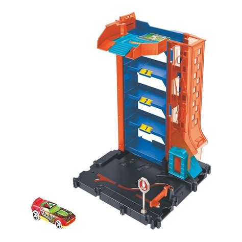 Hot Wheels Pista Estacionamento No Centro Da Cidade Mattel Shopee Brasil