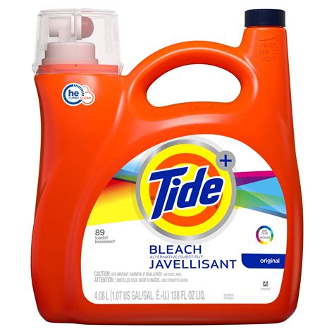 Tide Plus Original Loads Bleach Alternative Liquid Laundry