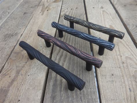 Set Of Hand Forged Drawer Pulls Pull