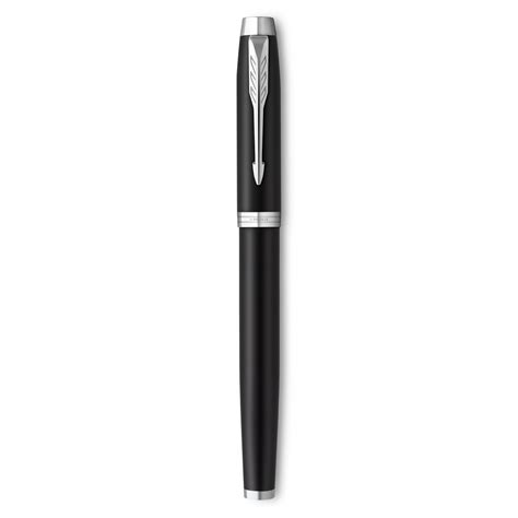 Parker Im Essentiel Stylo Plume Noir Mat Plume Moyenne Encre Bleue