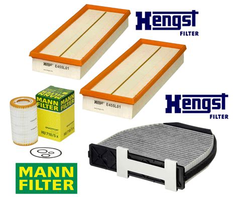 Oem Air Filter Oil Filter Ac Cabin Filter Carbon For Mercedes C Cls E