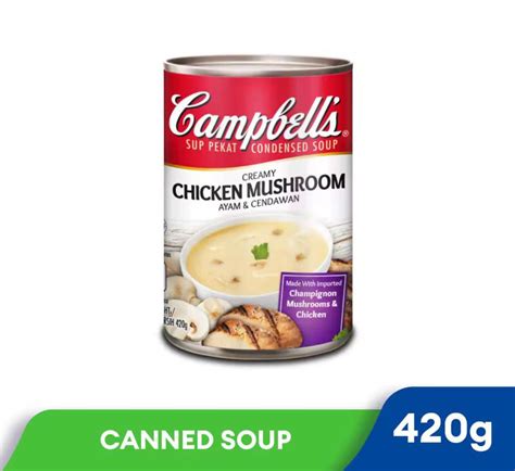 Campbell Soup Creamy Chicken Mushroom 420g Lazada