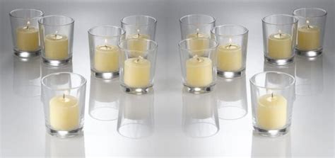 Set Of 6 Mercury Glass Silver Tea Light Holders Candle Votive Wedding