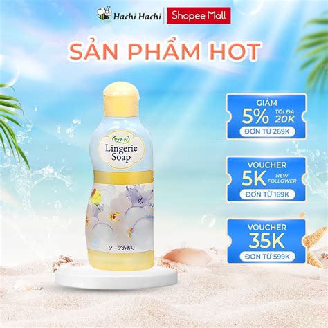 Nước giặt đồ lót Kobayashi Lingerie Soap ml Hachi Hachi Japan Shop Shopee Việt Nam