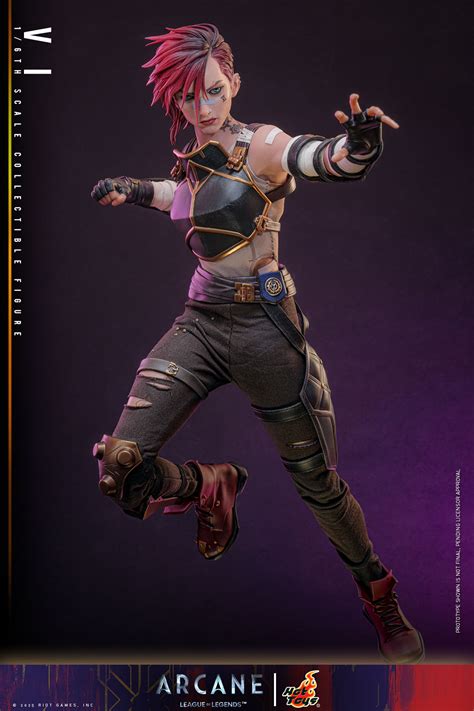 Arcane League Of Legends Hot Toys Vi Figure Pre Order The Toyark News