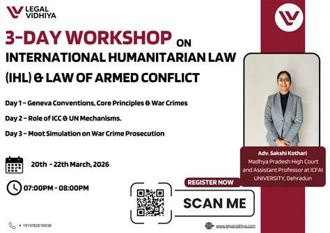 day  workshop  international humanitarian law ihl law