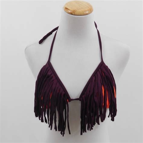 Tori Praver Swimwear Swim Tori Praver Fringe Bikini Top Poshmark