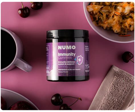 Immunity Elderberry Gummies Numo Gummies