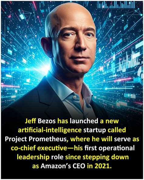 Crazy - Jeff Bezos has launched a new artificial-intelligence startup
