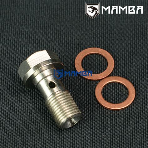 MAMBA Turbo Oil Feed Banjo Bolt For Renault CLIO DTi K03 038 Prevent