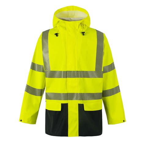 Winter Hi Vis Reflective Waterproof Windbreaker Durable Breathable