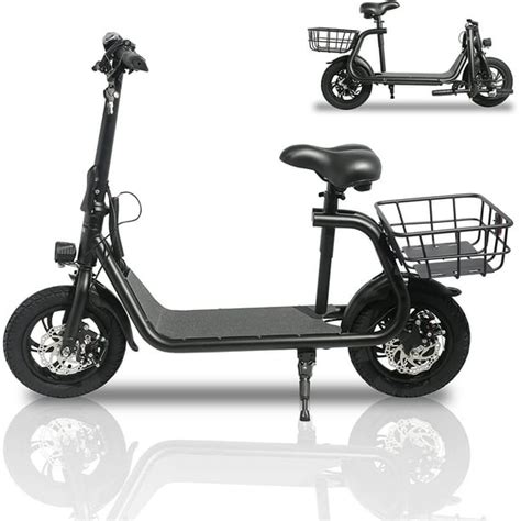 Dazone 450w 36v Folding Electric Scooters E Scooter 12 Inches Tires Sports Electric Scooter