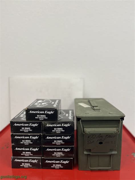Ammo 50 Bmg