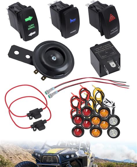 Foruly Universal Utv Turn Signal Kit Automotive
