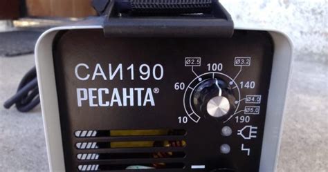 Ресанта САИ-190: схема и неисправности сварочного аппарата
