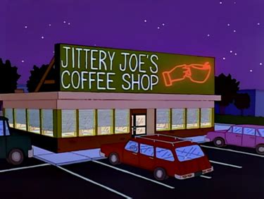 Jittery Joe's Coffee Shop - Wikisimpsons, the Simpsons Wiki