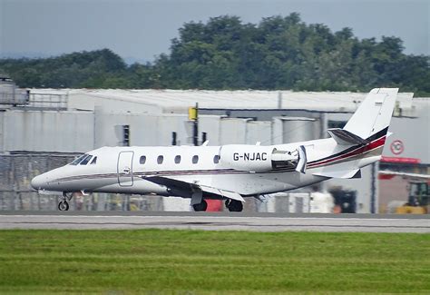 G NJAC Cessna 560 Citation XLS Of Netjets UK G NJAC Cessna Flickr