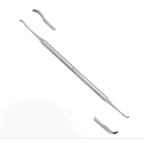 Dental Cumine Scaler Double Ended With Spoon Stainless Steel Shopee