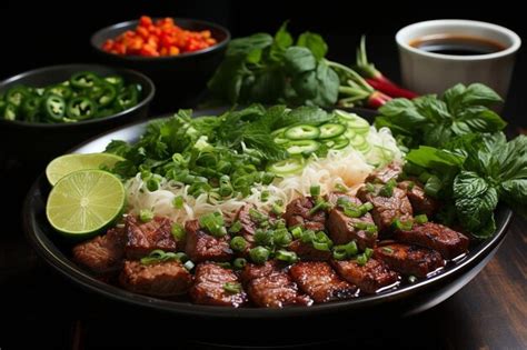 Premium Photo Vietnamese Beef Pho Soup