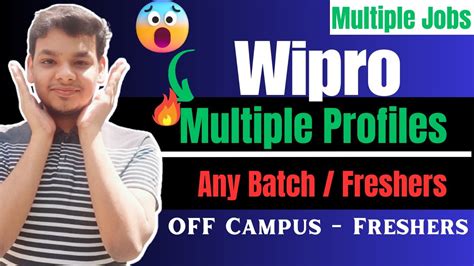 Wipro Biggest Hiring Off Campus Job Drive