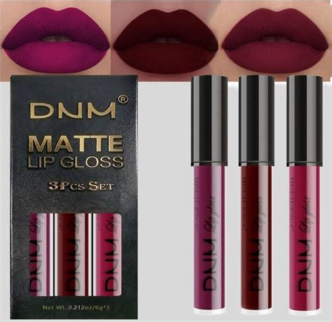 Amys Diary Dark Red Purple Matte Plum Liquid Lipstick