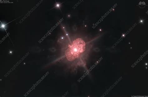 Eta Carinae and Homunculus nebula - Stock Image - C053/1251 - Science ...