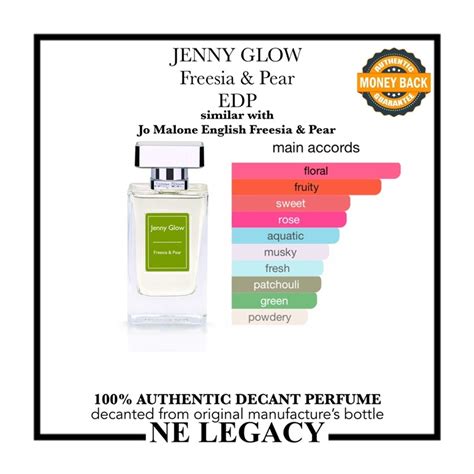 Decant Jenny Glow Freesia & Pear dupe Jo Malone English Freesia & Pear ...