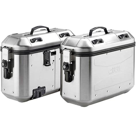 Givi DLMK36APACK2 Trekker Dolomiti Aluminium Panniers Pair 72 Litre