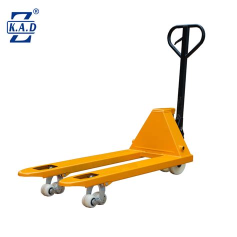 68kg 550x1220mm Pu Wheel Manual Hydraulic Hand Pallet Truck Jack