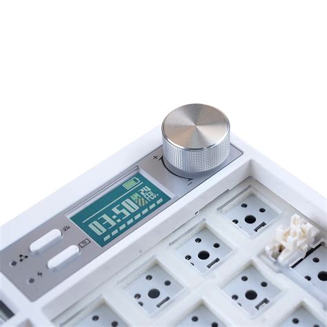 Local Deliveryzuoya Gmk Mode Mechanical Keyboard Kit With Screen Knob Via Programmable Hot