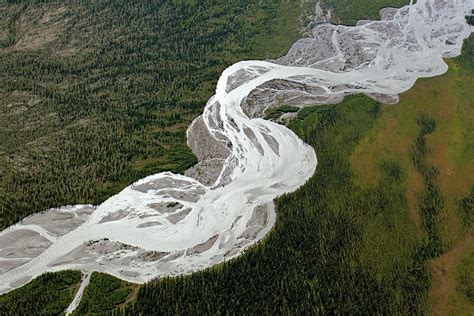 Braided River By Dr Juerg Alean Science Photo Library