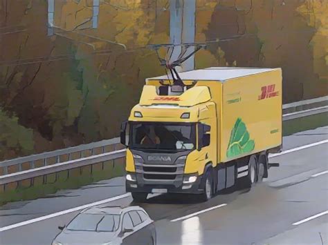 Deutsche Post Trimite Primul Camion Cu Linii Aeriene Pe E Highway