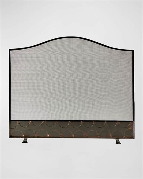 Jan Barboglio Nelson Single Panel Fireplace Screen Horchow