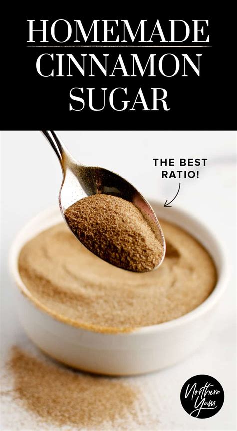 Homemade Cinnamon Sugar The Perfect Ratio