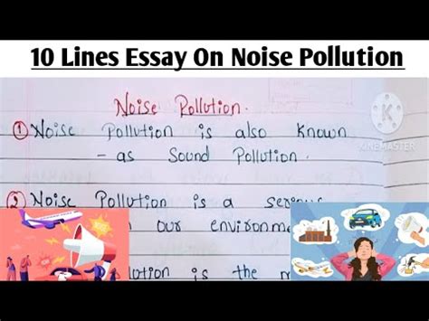 Noise Pollution Essay In English 10 Lines Short Essay On Noise