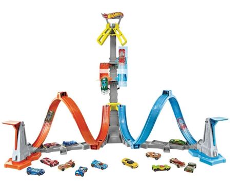 Hot Wheels City Loop And Launch Track Set