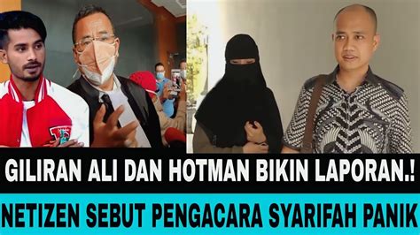 Giliran Asib Ali Dan Hotman Paris Bikin Laporan Netizen Sebut