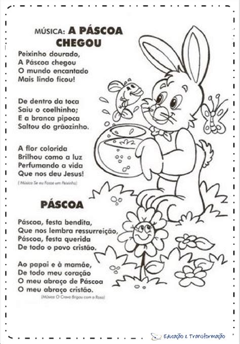 História Da Páscoa Infantil Para Imprimir - 7