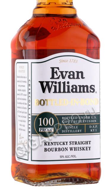 Виски Evan Williams Bottled in Bond, - купить виски Эван Уильямс Ботлд ...