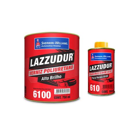 Kit Verniz Automotivo Ml Endurecedor Ml Lazzuril