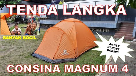 ANGET BANGET REVIEW TENDA CONSINA MAGNUM 4 YouTube